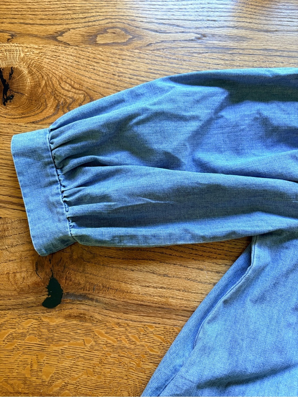 Chic Soul Can’t Be Held Down Dress- blue denim- 1X- worn twice. - Picture 8 of 13